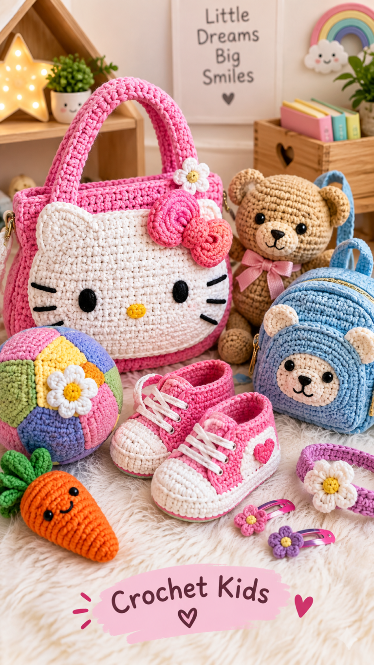 how to work at crochet flowers